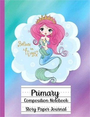 Primary Composition Notebook, Story Paper Journal