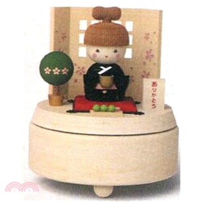 迷你轉盤音樂鈴-日本娃娃