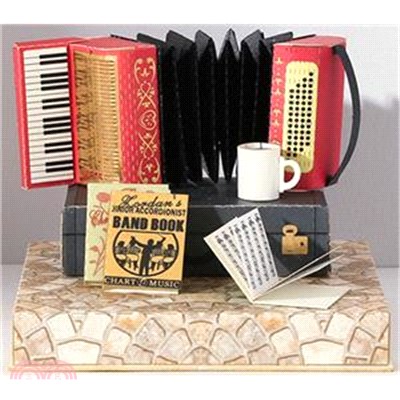 復古風DIY材料包-手風琴