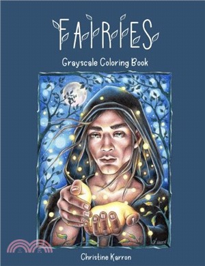 Fairies Grayscale Coloring Book