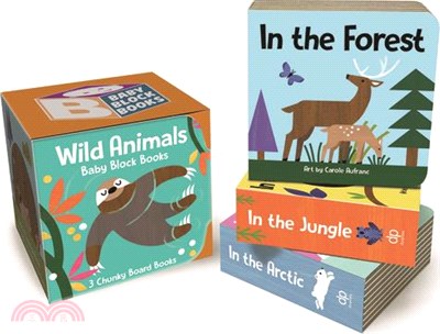 Baby Block Books: Wild Animals