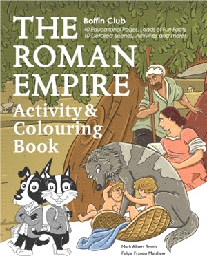 The Roman Empire Colouring and Activity Book