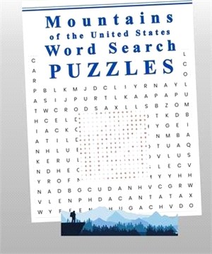 Mountains of the United States Word Search Puzzles