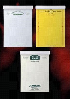 The Horror Set: Fictional Hotel Notepads: Bates Motel, the Overlook Hotel & Camp Crystal Lake
