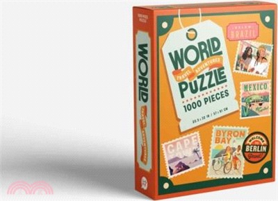World Travel Adventures: 1000-Piece Puzzle