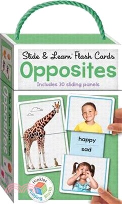 Building Blocks Slide & Learn Flashcards Opposites (UK Eng)