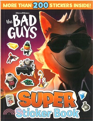 The Bad Guys Super Sticker Book