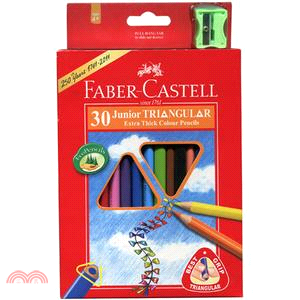 Faber-Castell 輝柏 大三角彩色鉛筆3.3mm 10色
