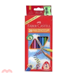 Faber-Castell 輝柏 大三角彩色鉛筆3.3mm 20色