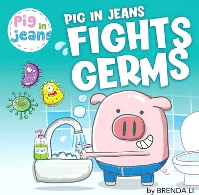 Pig In Jeans Fights Germs