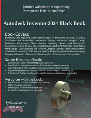 Autodesk Inventor 2024 Black Book