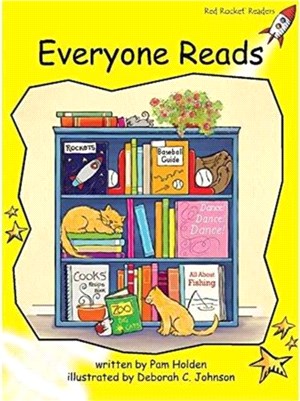 Red Rocket Readers：Early Level 2 Fiction Set C: Everyone Reads Big Book Edition (Reading Level 7/F&P Level D)