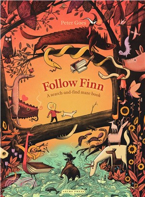 Follow Finn ─ A Search-and-Find Maze Book
