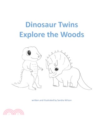 Dinosaur Twins Explore the Woods