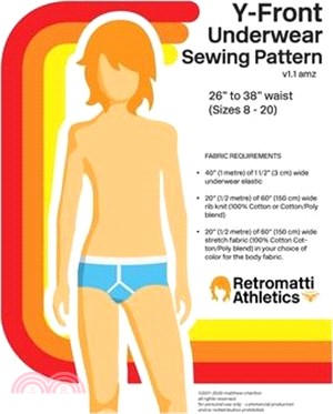 RetroMatti Athletics Retro Briefs Sewing Pattern