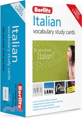 Berlitz Italian Vocabulary Study Cards