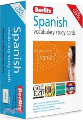 Berlitz Spanish Vocabulary Study Cards