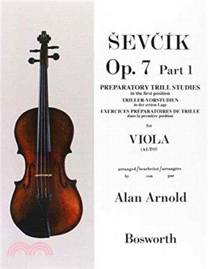 Sevcik Viola Studies Op.7 Part 1：Preparatory Trill Studies