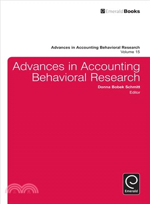 Advances in Accounting Behavioral Research