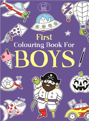 First Colouring Book For Boys