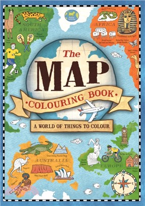 The Map Colouring Book : A World of Things to Colour