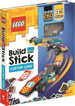 LEGO (R) Build and Stick: Custom Cars (Includes LEGO (R) bricks, book and over 260 stickers)