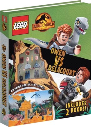 LEGO (R) Jurassic World (TM): Owen vs Delacourt (Includes Owen and Delacourt LEGO (R) minifigures, pop-up play scenes and 2 books)