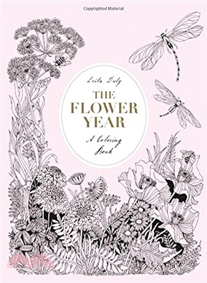 The Flower Year ─ A Coloring Book