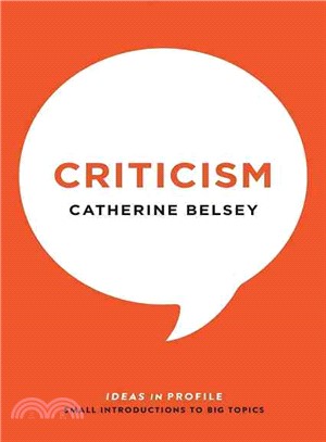 Criticism ― Ideas in Profile