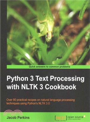 Python 3 Text Processing With Nltk 3 Cookbook