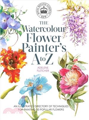 The watercolour flower paint...