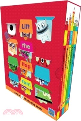 Numberblocks and Alphablocks 5 Book Lift-the-Flap Set