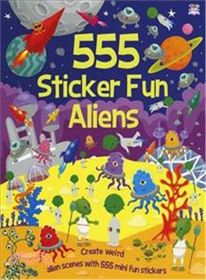 555 Sticker Fun Alien Planet