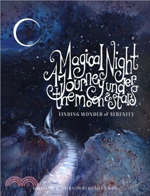 A Magical Night Journey Under the Moon and Stars