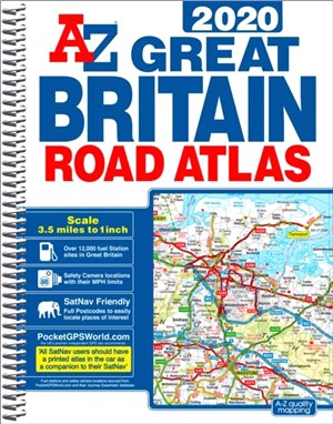 Great Britain Road Atlas 2020 (A4 Spiral)