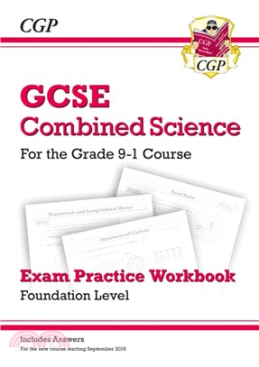 Grade 9-1 GCSE Combined Science: Exam Practice Workbook (with answers) - Foundation