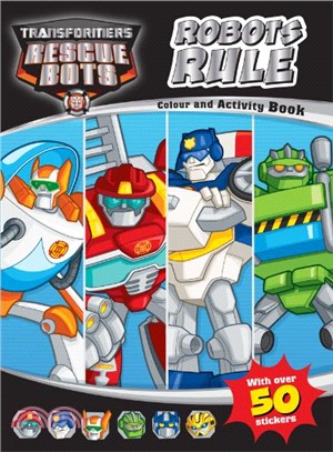 Transformers Rescue Bots Colour and Activity- Robots Rule!