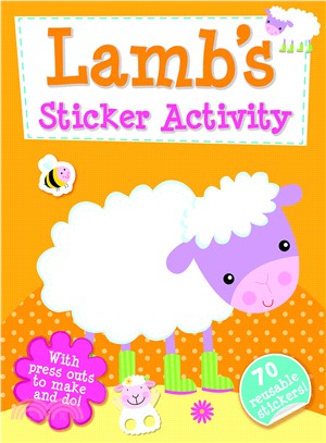 Spring Sticker Activity Lambs