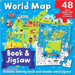 World Map Jigsaw Box (Book & Jigsaw Set)