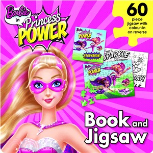 Barbie Princess Power Book & Jigsaw (Barbie in Princess Power)