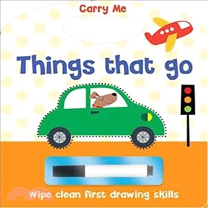 Carry Me Wipe Clean Drawing Things That Go (Carry Me Wipe Clean Books)