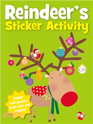 Reindeer's Christmas Sticker Activity