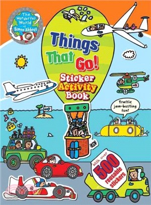 Things That Go Sticker Activity Book ― With over 500 Super Stickers!