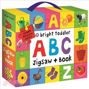 Bright Toddler ABC Jigsaw & Book Set