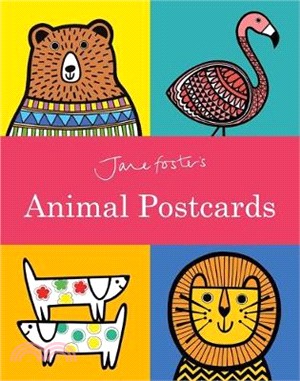 Jane Foster Animal Postcard Book