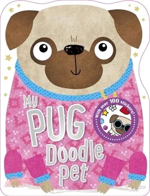 Colouring and Sticker Books My Pug Doodle Pet