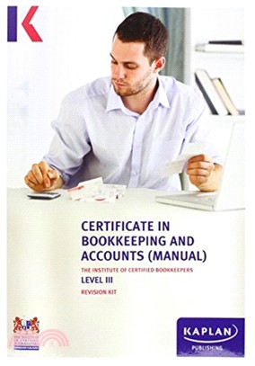 ICB Level 3 Certificate in Bookkeeping (Manual) - Revision Kit