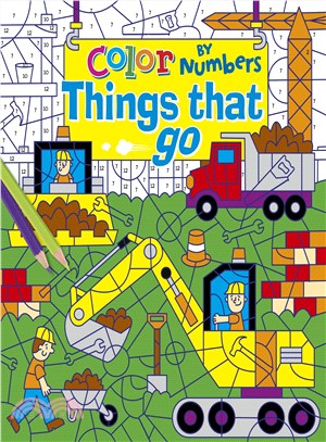 Color by Numbers Things That Go