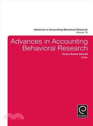 Advances in Accounting Behavioral Research