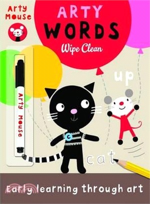 Arty Mouse Arty Words Wipe Clean